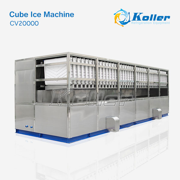 Cube Ice Machine CV20000 (20ton/day capacity)