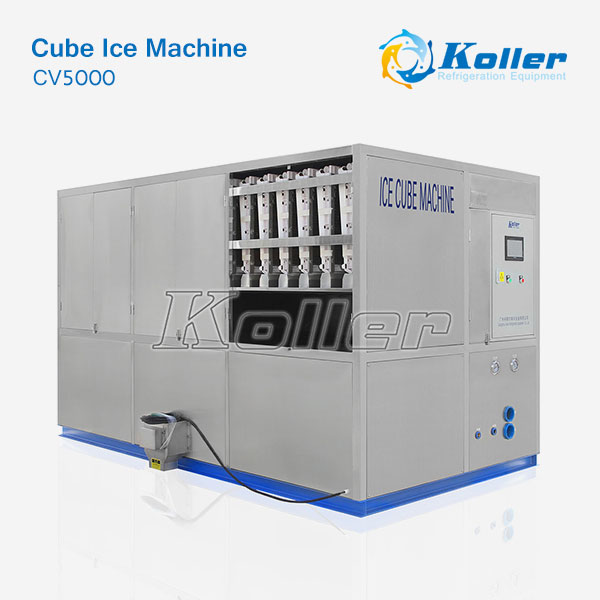 Cube Ice Machine CV5000 (5ton/Day Capacity)