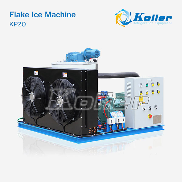 Flake Ice Machine KP20 (2 ton/day capacity)