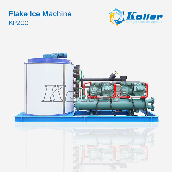 Flake Ice Machine KP200 (20 Ton/Day Capacity)