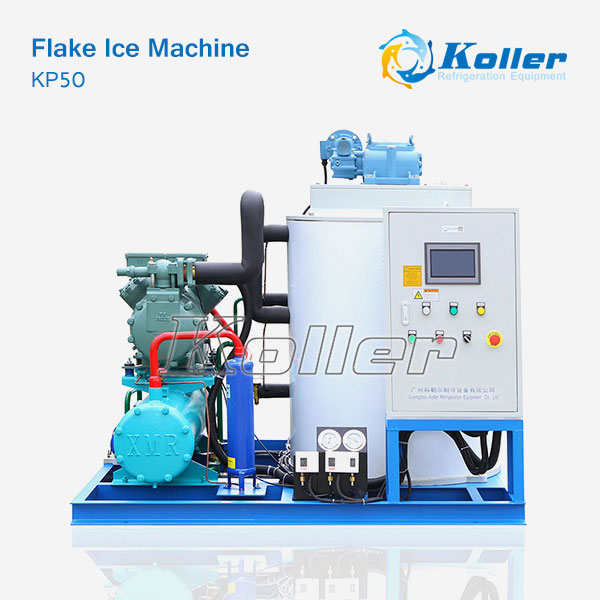 Flake Ice Machine KP50 (5 ton/day capacity)