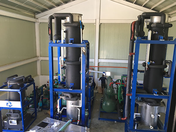 2sets of 10tons tube ice machine in Phillipines