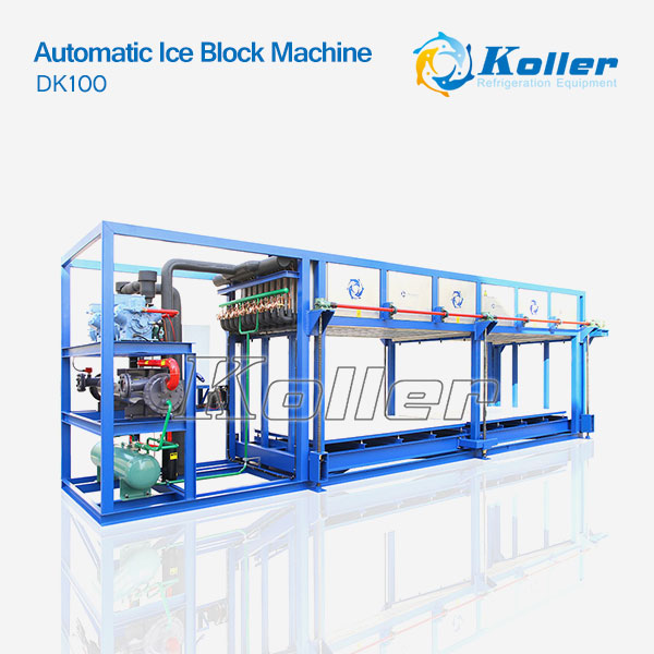 Automatic Ice Block Machine DK100 (10 Ton Per Day Capacity)