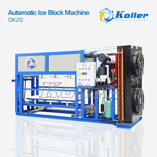 Automatic Ice Block Machine DK20 (2 ton per day Capacity)