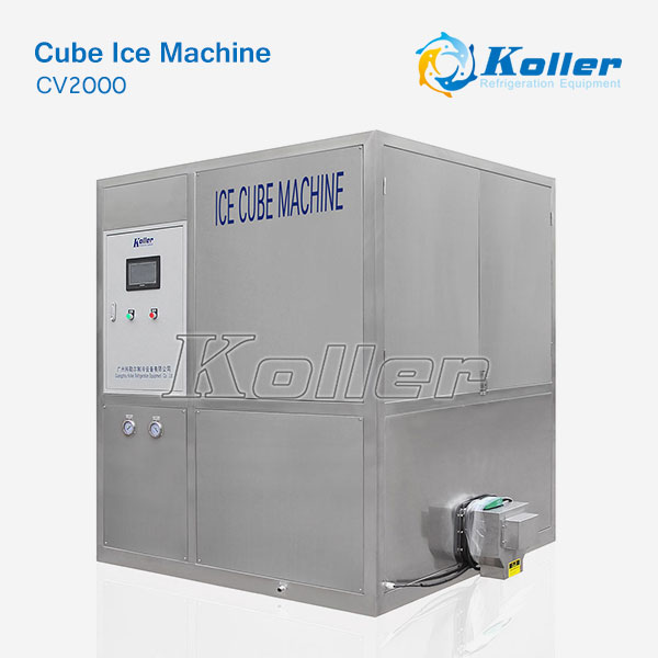 Cube Ice Machine CV2000 (2ton/Day Capacity)