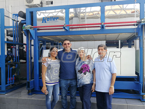 10 tons ice block machine in Mozambique