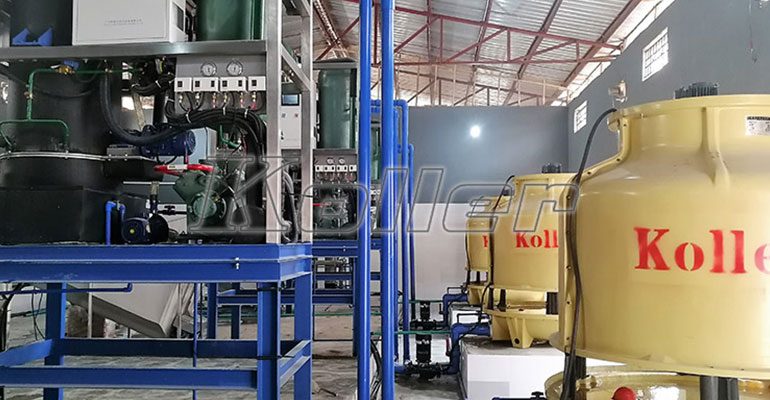 5 tons per day tube ice machine in Nigeria