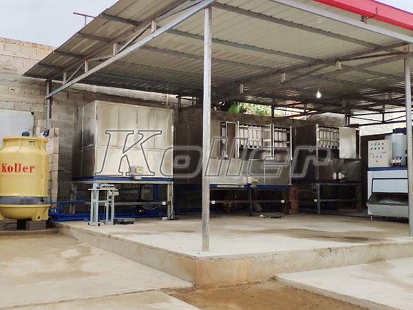 Flake Ice Machine and Ice Cube Machine in Angola