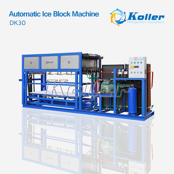 Automatic Ice Block Machine DK30 (3 Ton Per Day Capacity)