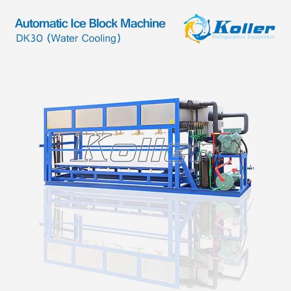 Automatic Ice Block Machine DK30 (Water Cooling)