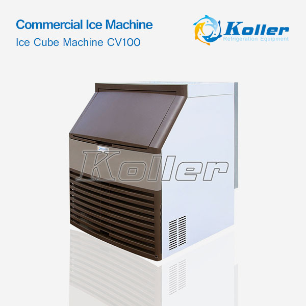 Commercial Ice Machine-Ice Cube Machine CV100 (100kg/Day Capacity)