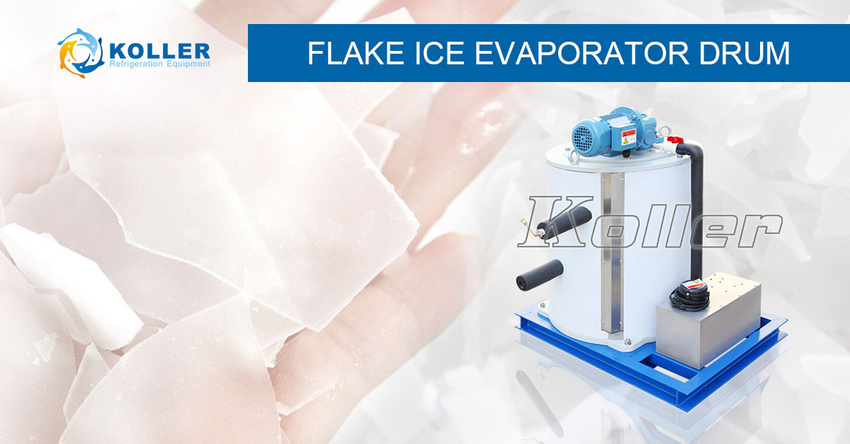 Flake Ice Machine Evaporator Drum KPE10 (for 1ton/day flake ice machine)