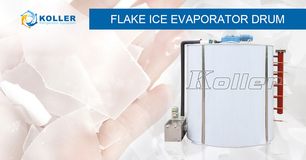 Flake Ice Machine Evaporator Drum KPE300 (for 30ton/day flake ice machine)