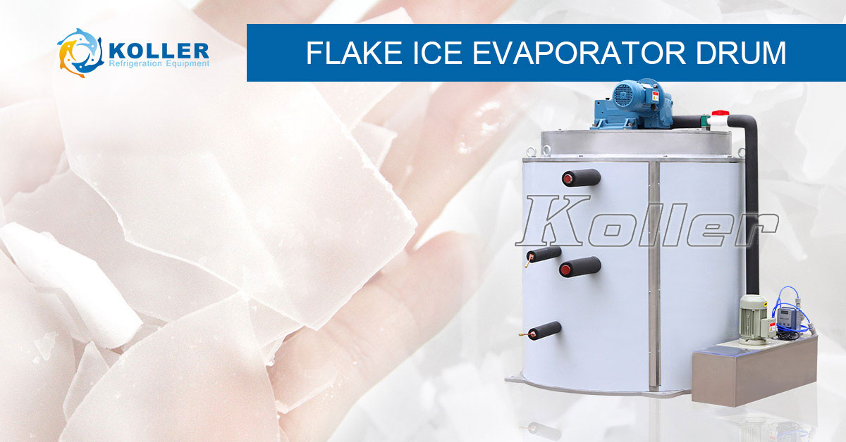 Flake Ice Machine Evaporator Drum KPE80 (for 8ton/day flake ice machine)