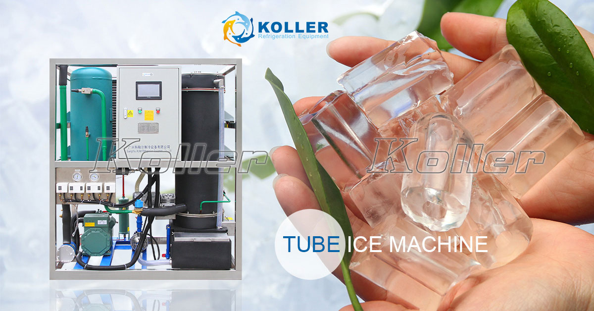 Commercial Ice Machine- Tube Ice Machine TV10 (1000kg/day capacity)