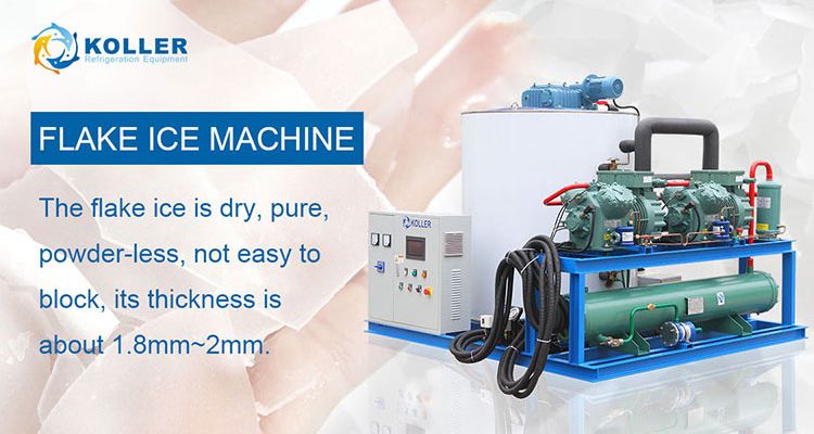 Ice making machine used at Concrete Cooling