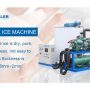 Ice making machine used at Concrete Cooling