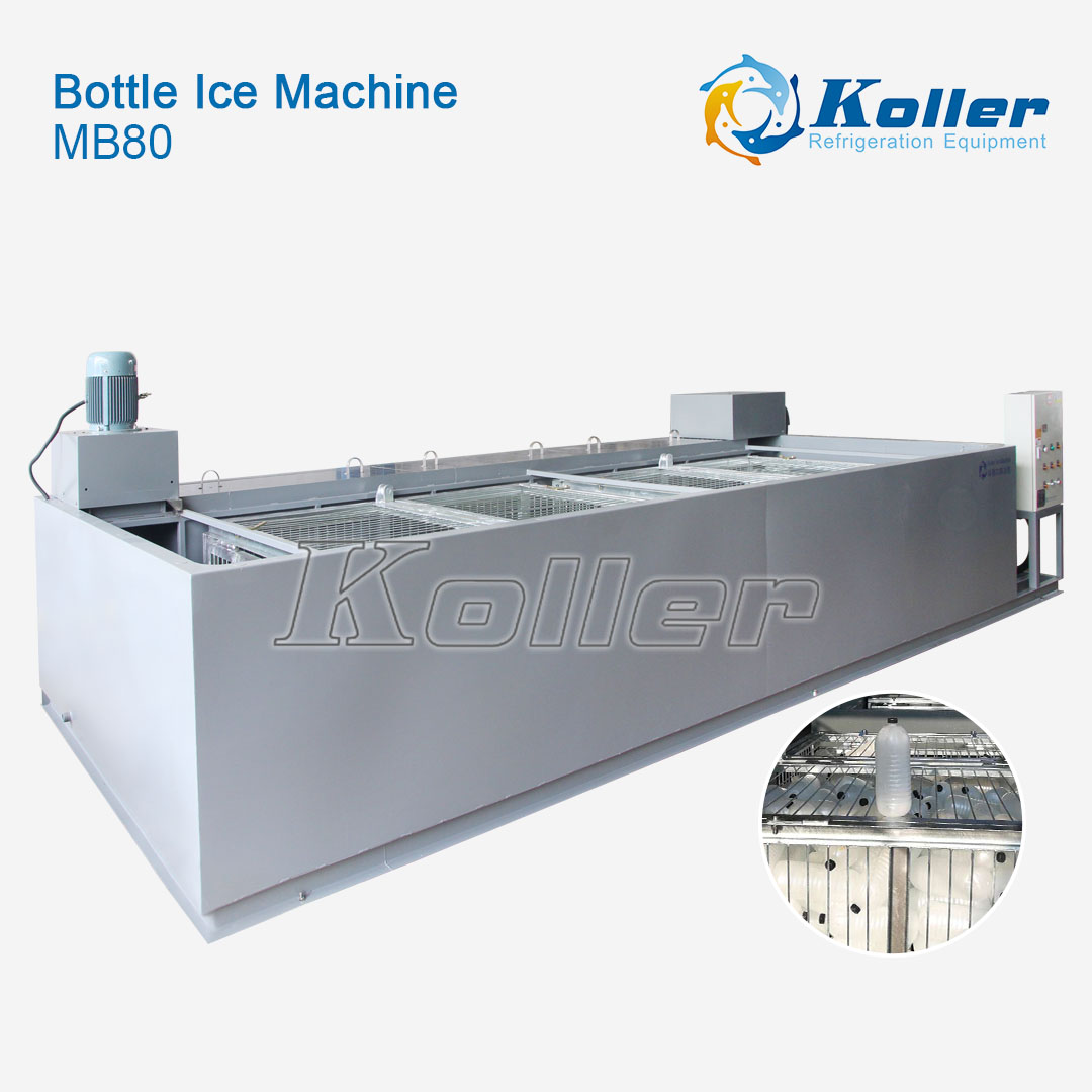 Bottle Ice Machine Mb60 (6 Ton Per Day Capacity)