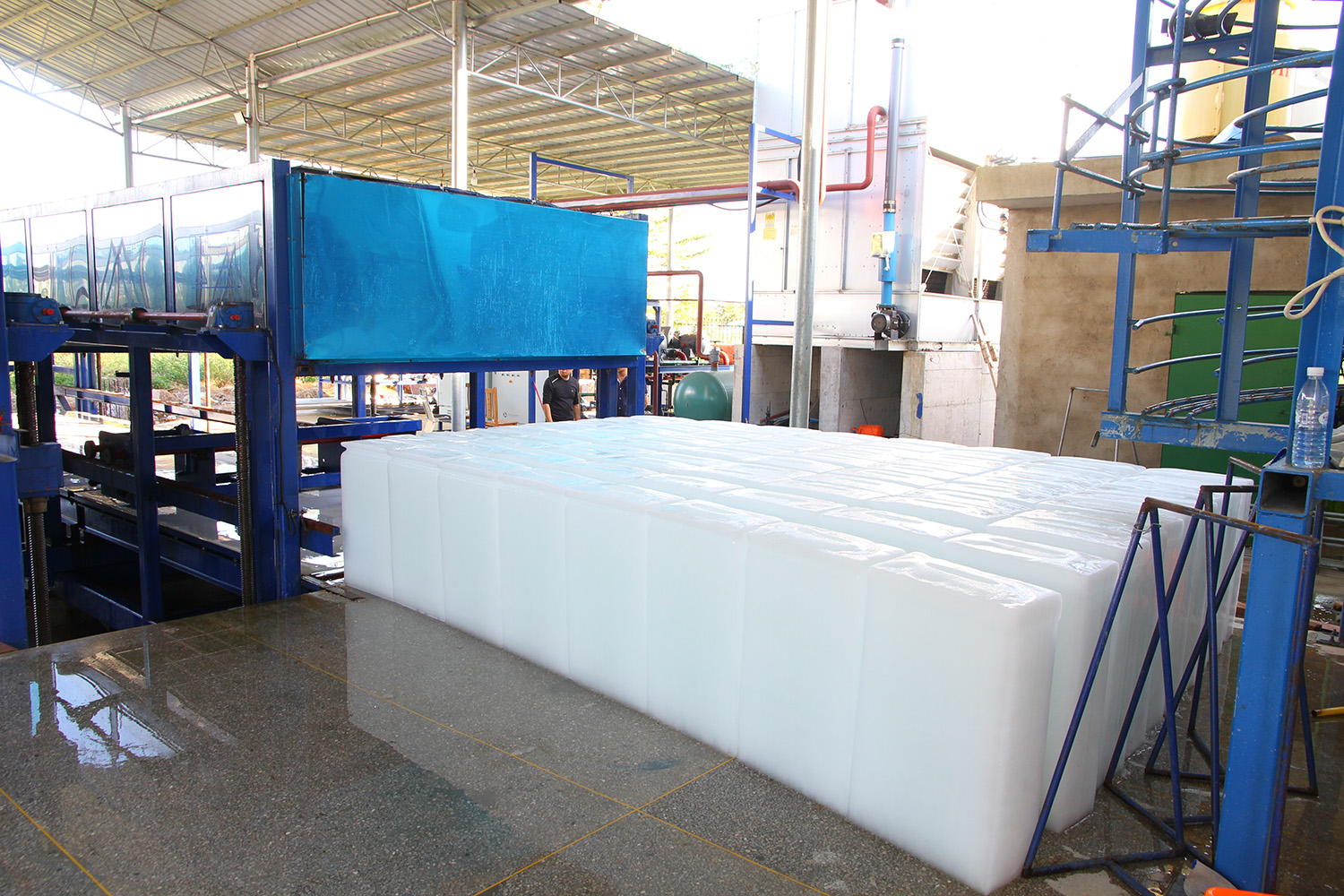 10 tons ice block machine in Mozambique