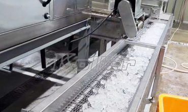 What are the related process characteristics of the China ice block machine?