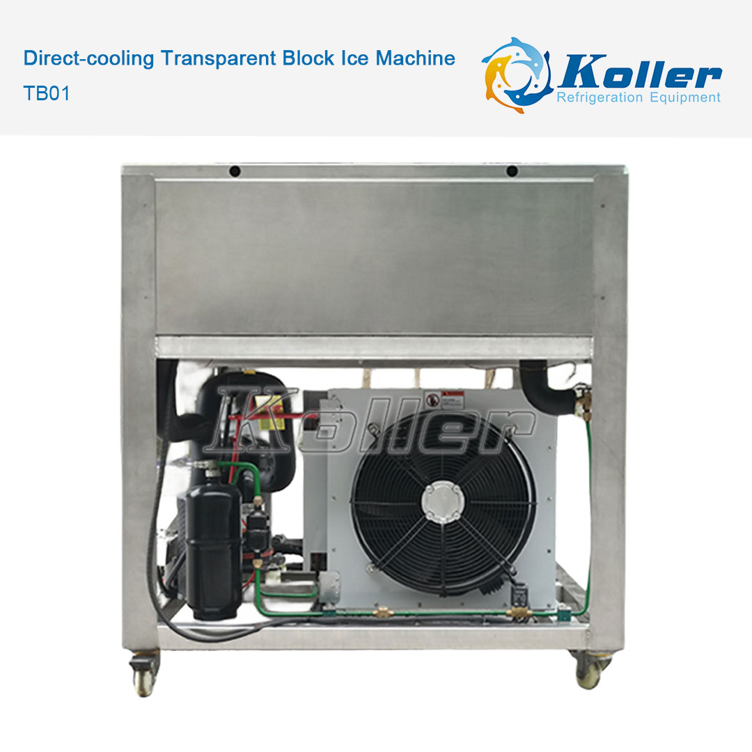Direct-cooling Transparent Block Ice Machine—TB01 | Guangzhou Koller