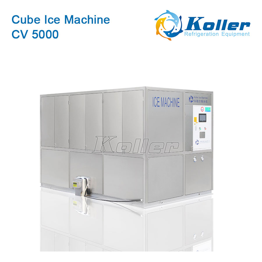 Cube Ice Machine CV5000 (5ton/Day Capacity)