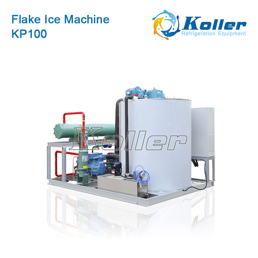 Flake Ice Machine KP100 (10 Ton/Day Capacity)