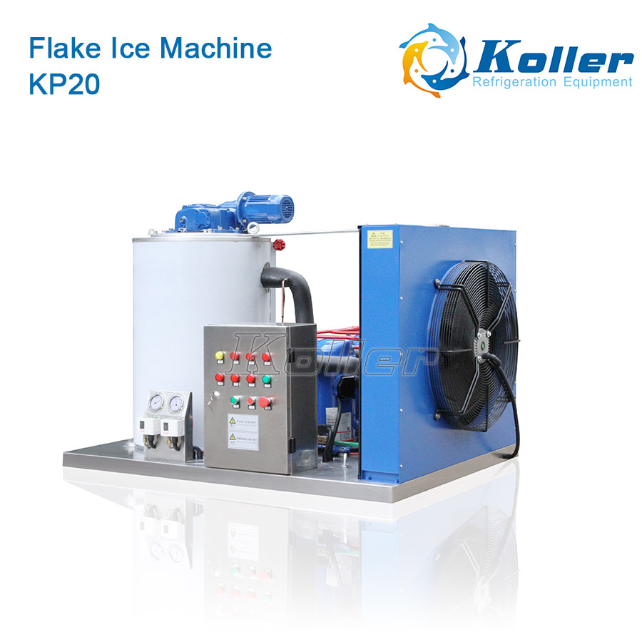 Flake Ice Machine KP20 (2 ton/day capacity)