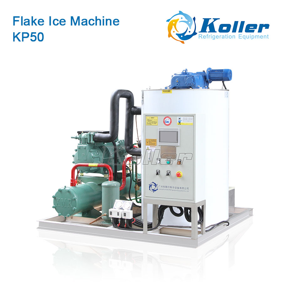 Flake Ice Machine KP50 (5 ton/day capacity)