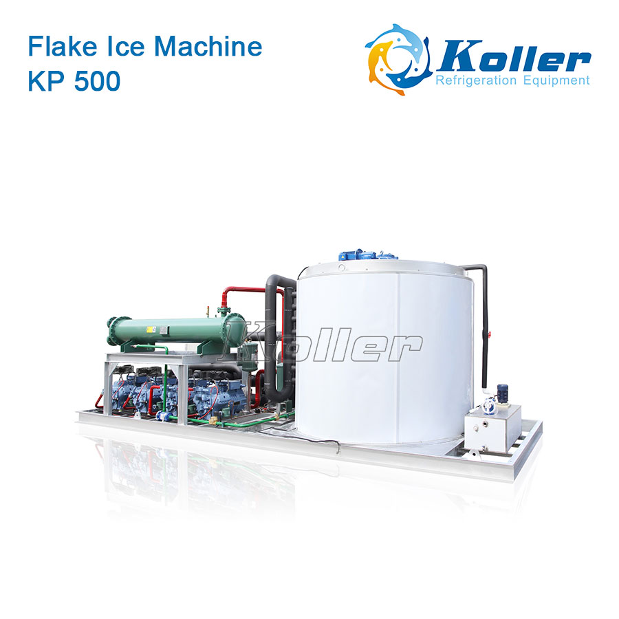 Flake Ice Machine KP500 (50 Ton/Day Capacity)