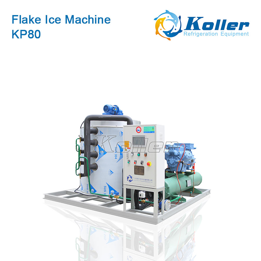 Flake Ice Machine KP80 (8 Ton/Day Capacity)
