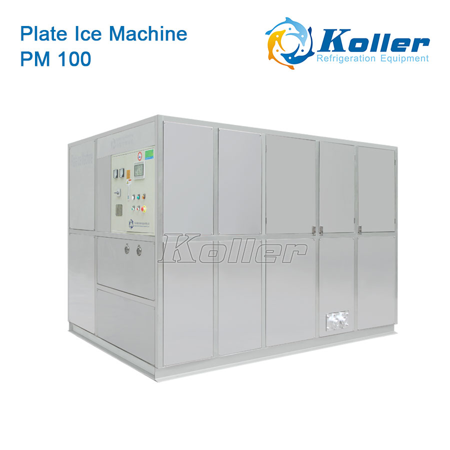 Plate Ice Machine PM100 (10ton/Day Capacity)