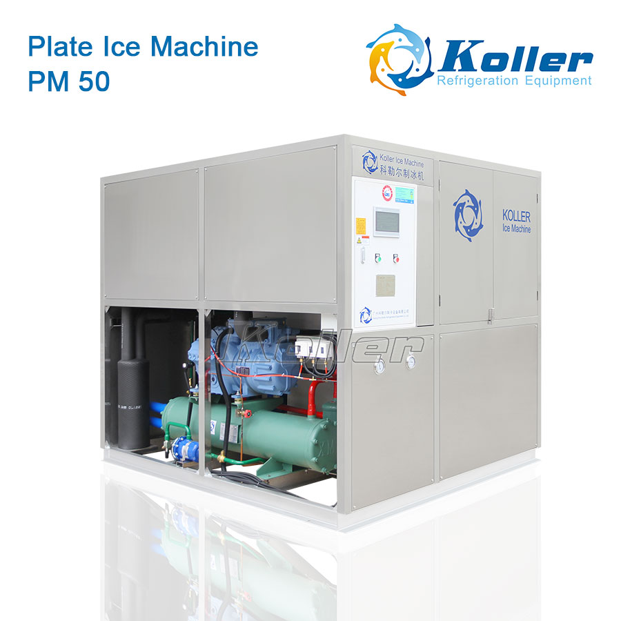 Plate Ice Machine PM50 (5ton/Day Capacity)